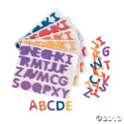 Awesome Self-Adhesive Letters<br>260 piece(s)